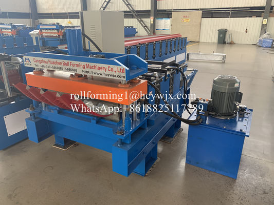 Ραγίζοντας μέταλλο Rollformer Bullnose για την κυρτή γωνία