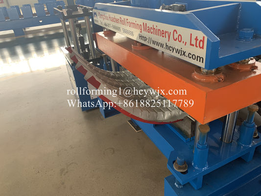 Ραγίζοντας μέταλλο Rollformer Bullnose για την κυρτή γωνία